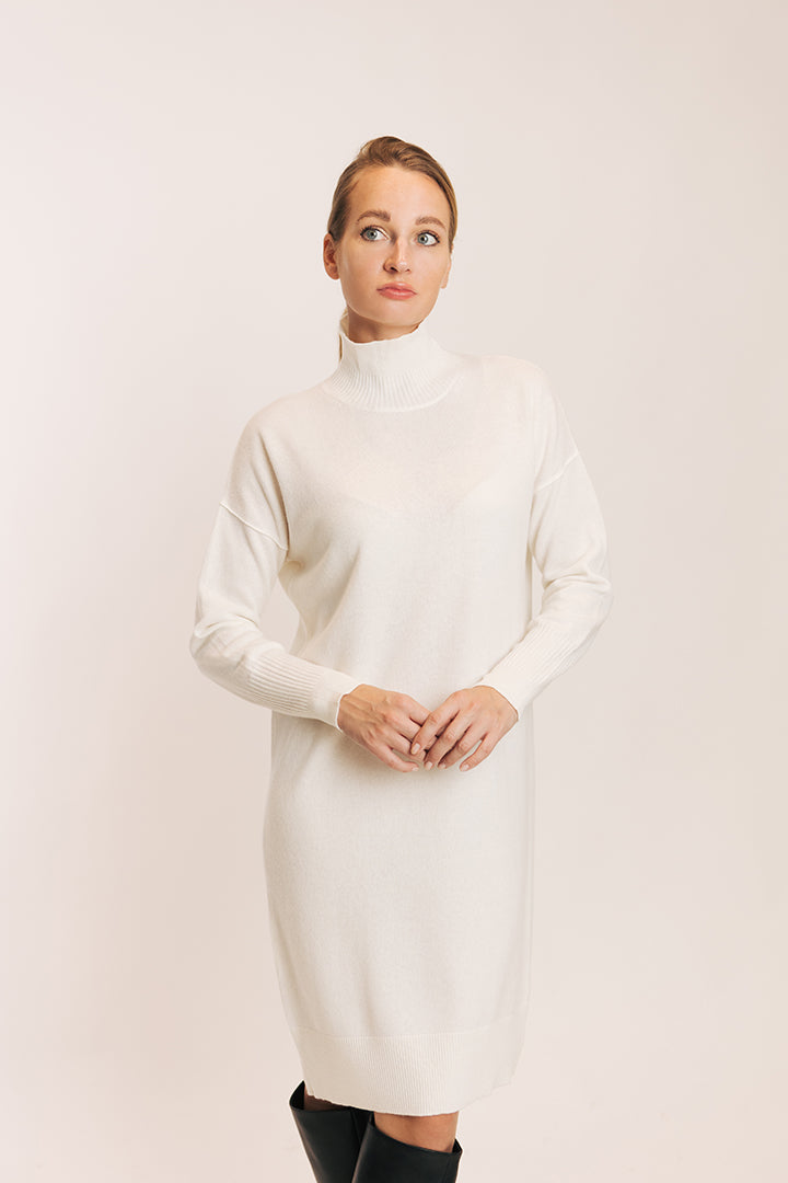 Abito midi in puro cashmere - Altex Cashmere