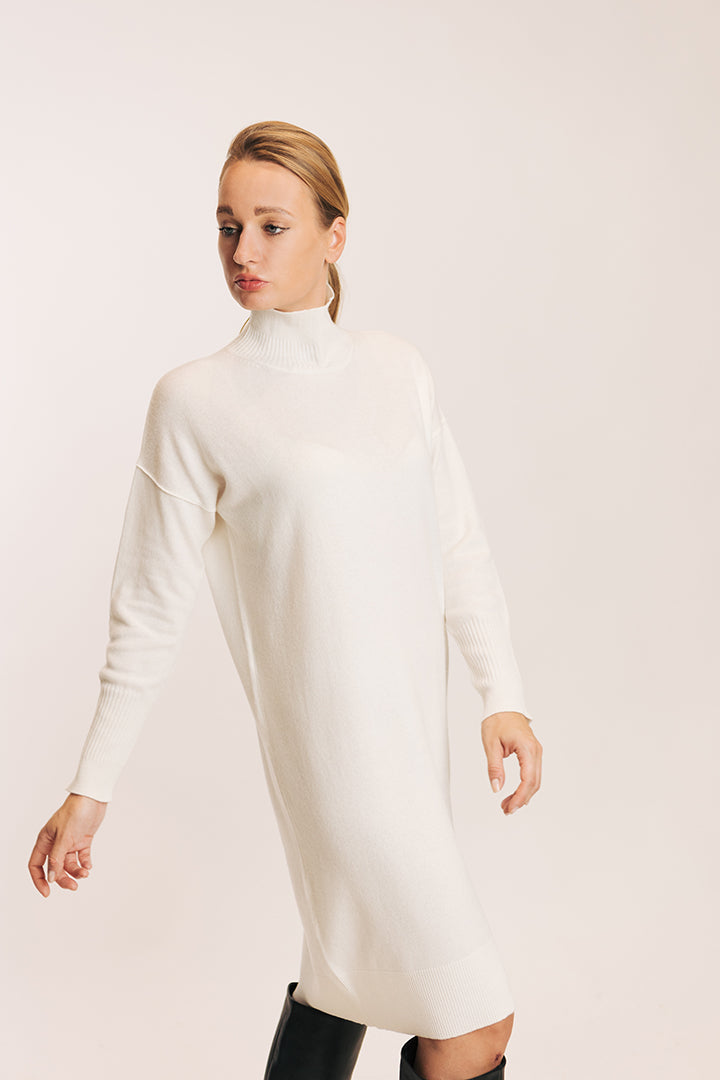 Abito midi in puro cashmere - Altex Cashmere