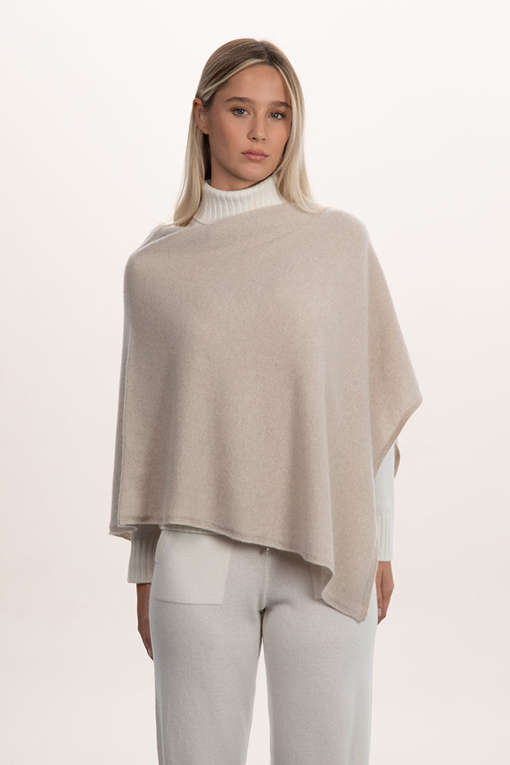 Poncho in puro cashmere - Altex Cashmere