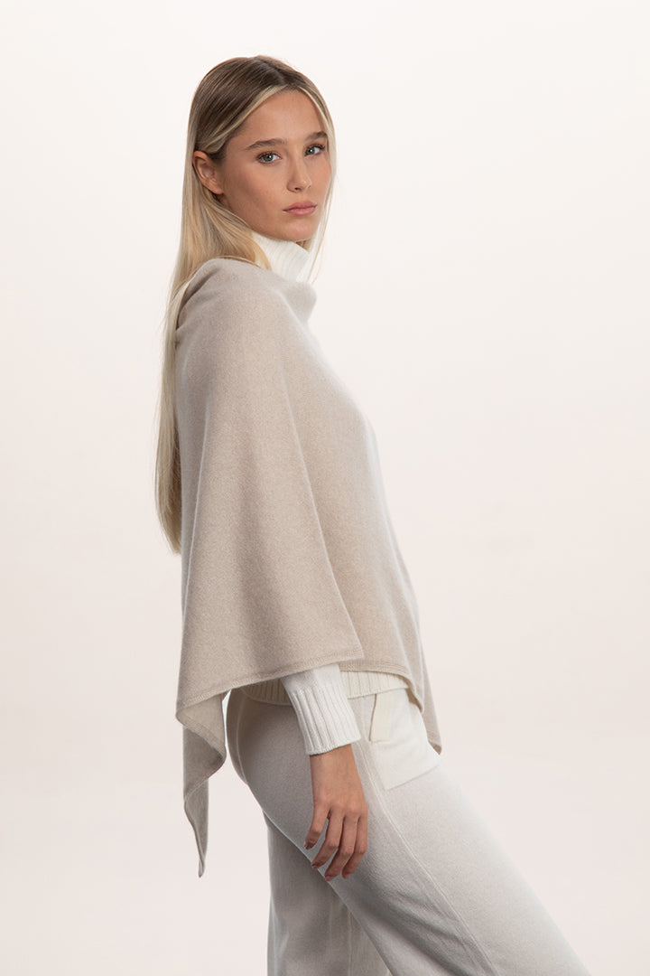 Poncho in puro cashmere - Altex Cashmere