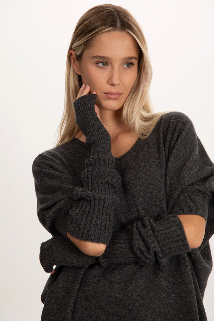 Manicotti in puro cashmere - Altex Cashmere