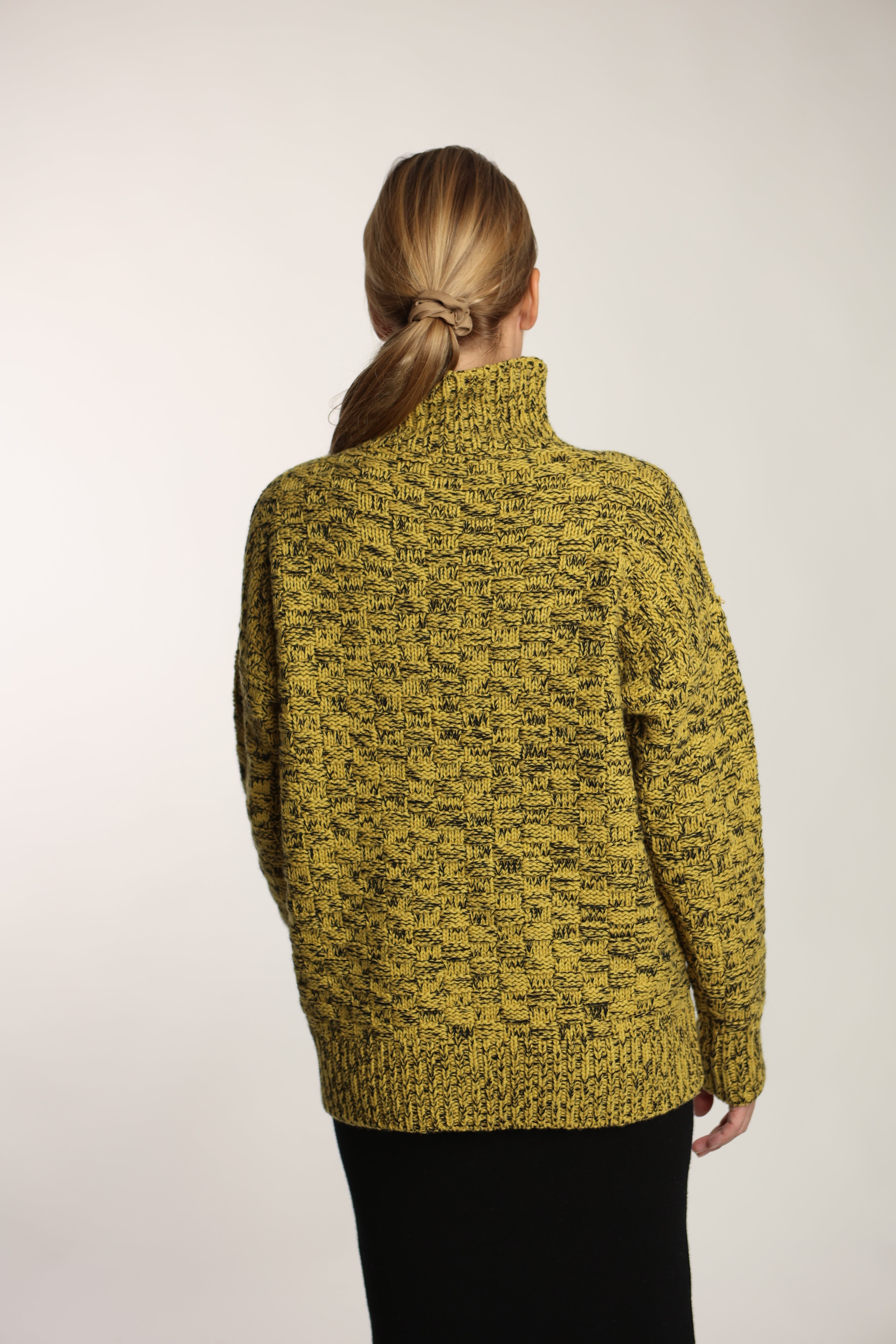 Lupetto Damier eco cashmere - Altex Cashmere